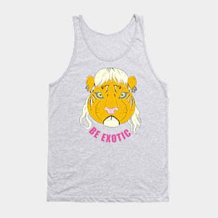 An exotic tiger Tank Top